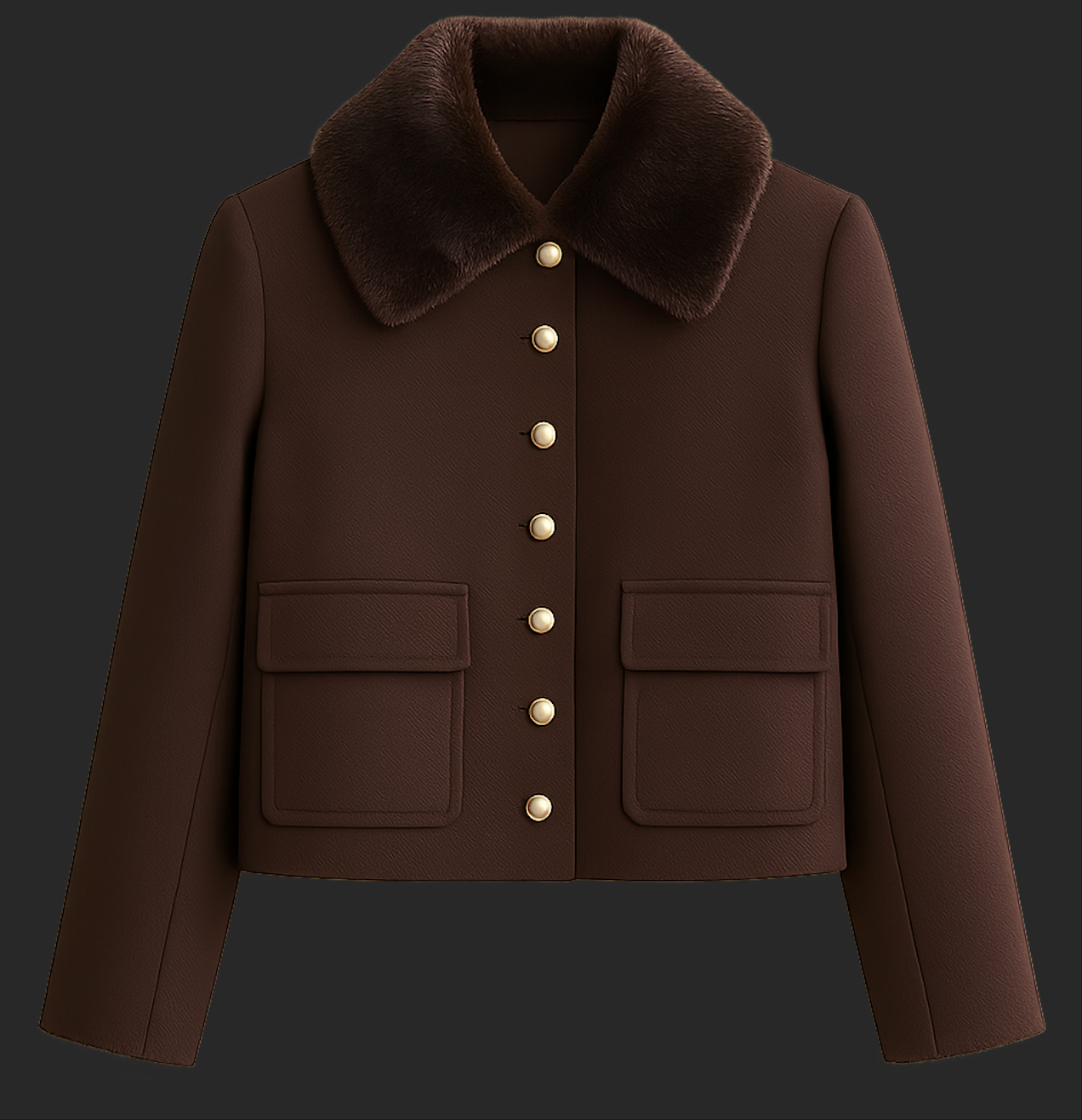 genuine shearling sheepskin fur lined leather jacket