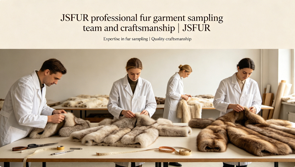 JSFUR 5-step fast fur garment sample development workflow JSFUR
