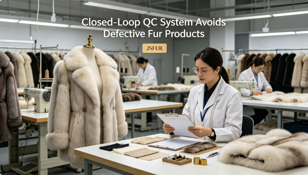 Full process quality control system for luxury fur garments  JSFUR