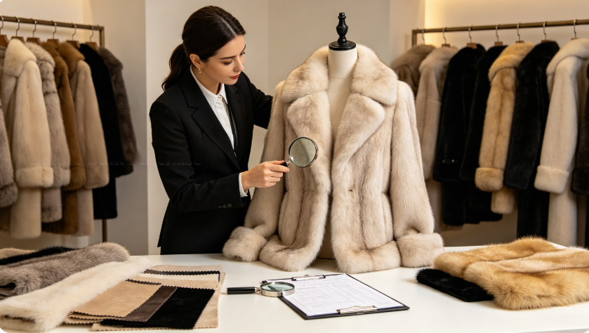 How to judge good quality fur clothes before bulk order professional guide  JSFUR