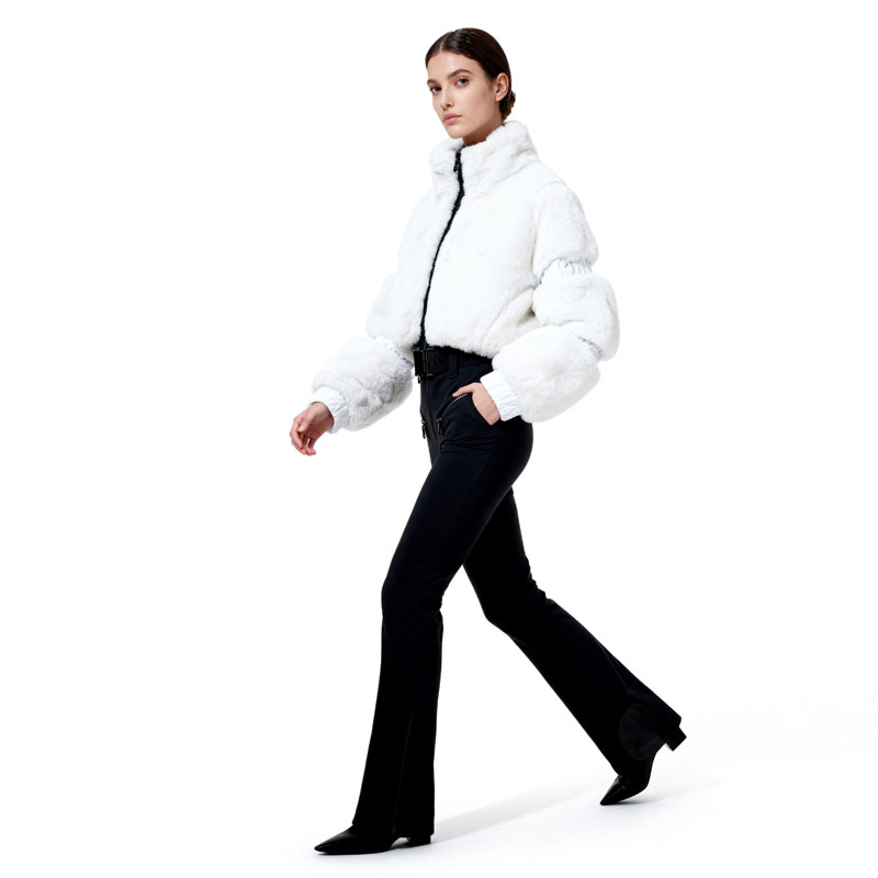 Faux Fur Panel Ski Suit – Alpine Chic Meets Peak Performance — image 2