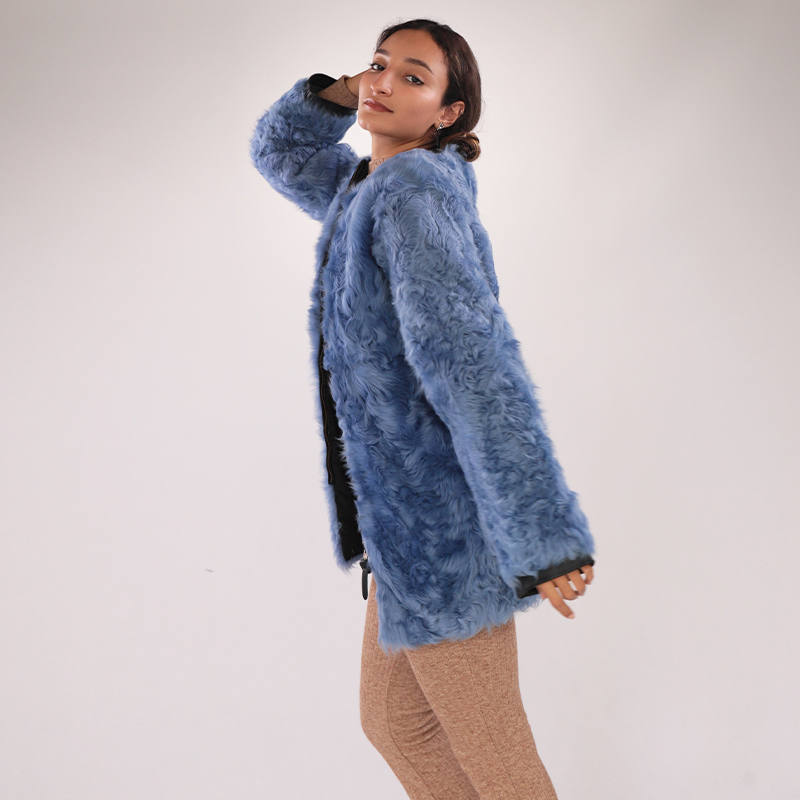 Tuscany Wool Women's Coat – Soft Texture, Relaxed Elegance — image 3