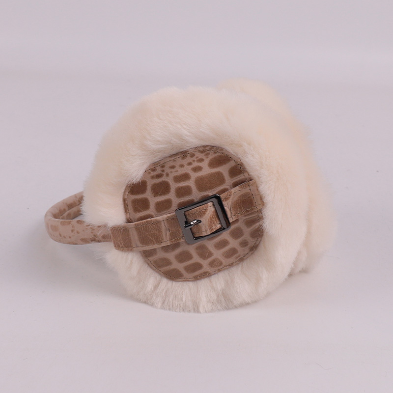 Faux Fur Earmuffs with Leather‑Effect Band — image 3