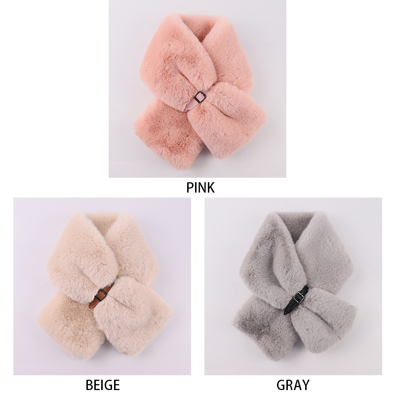 Faux Rex Buckle Scarf – Elegant Warmth with a Luxe Twist — image 2