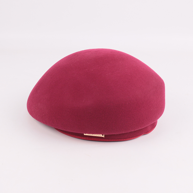 Classic French Wool Beret – Coffee Brown — image 5