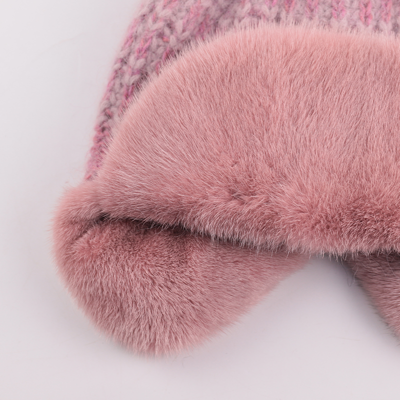 Genuine Mink Fur & Angora Trapper Hat – Luxe Protection for Harsh Winters — image 4