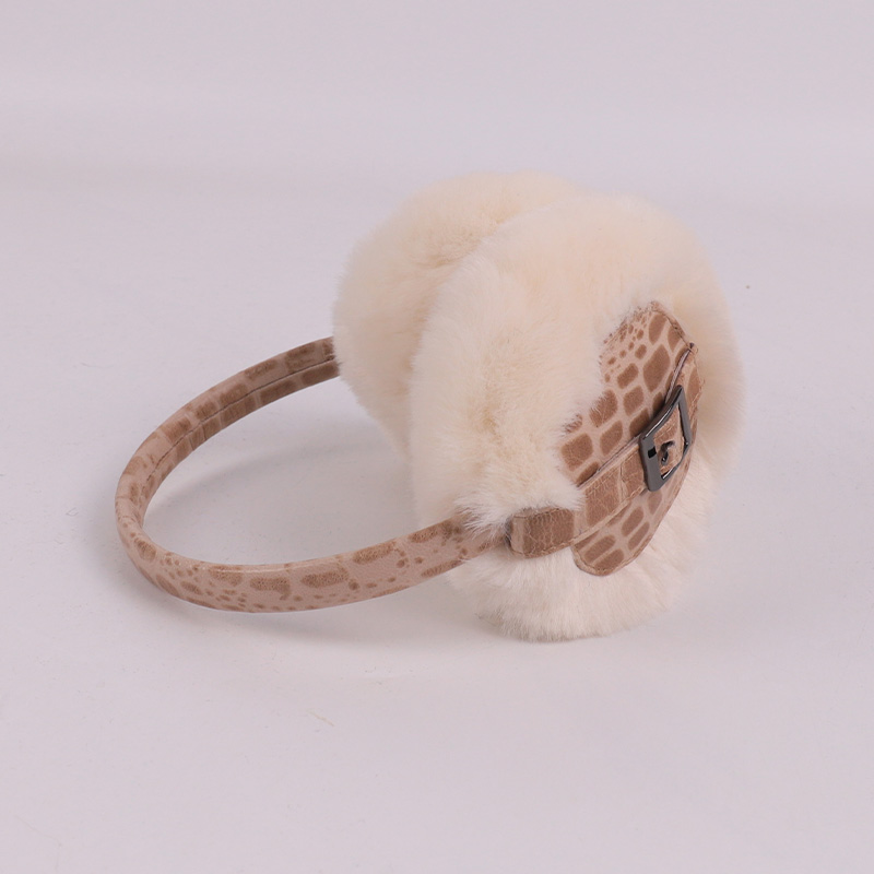 Faux Fur Earmuffs with Leather‑Effect Band — image 4