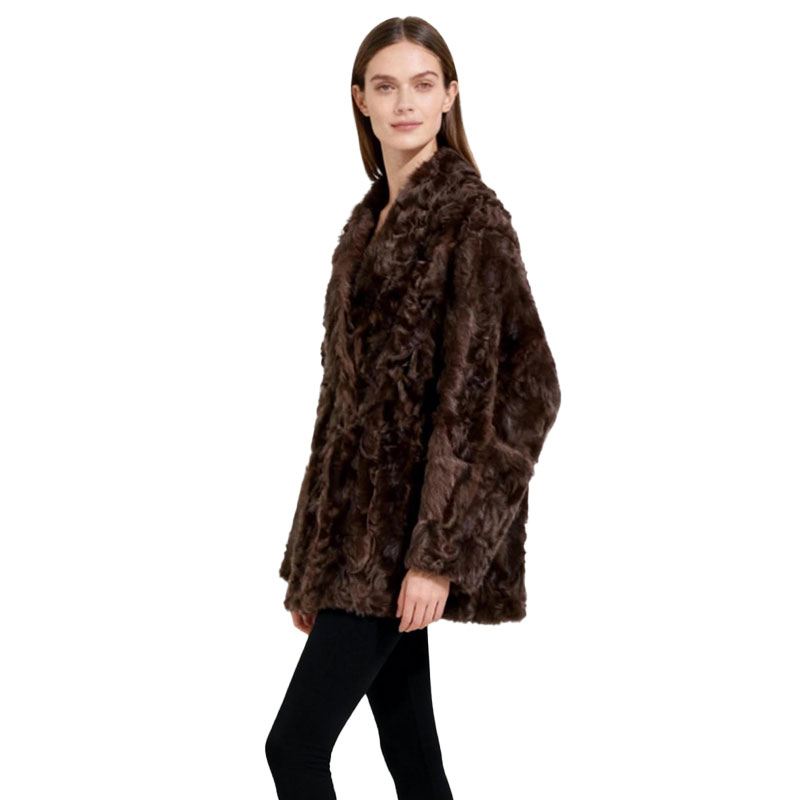 Full-Length Real Sheepskin Fur Coat for Women — image 4