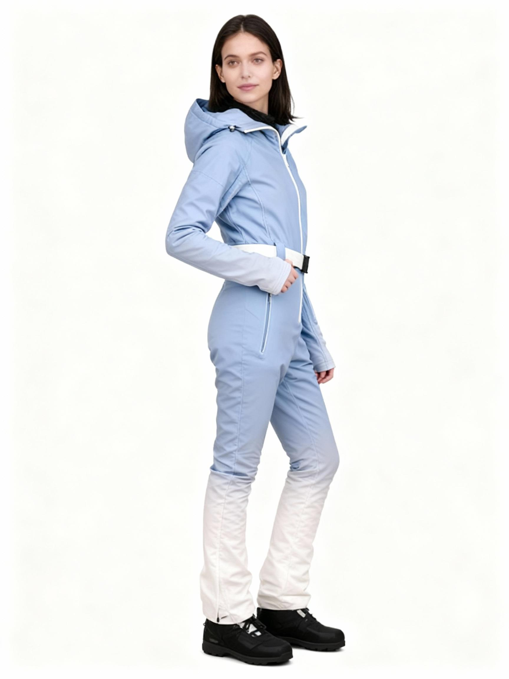Gradient Color One-Piece Ski Suit – OEM/ODM Ready — image 3
