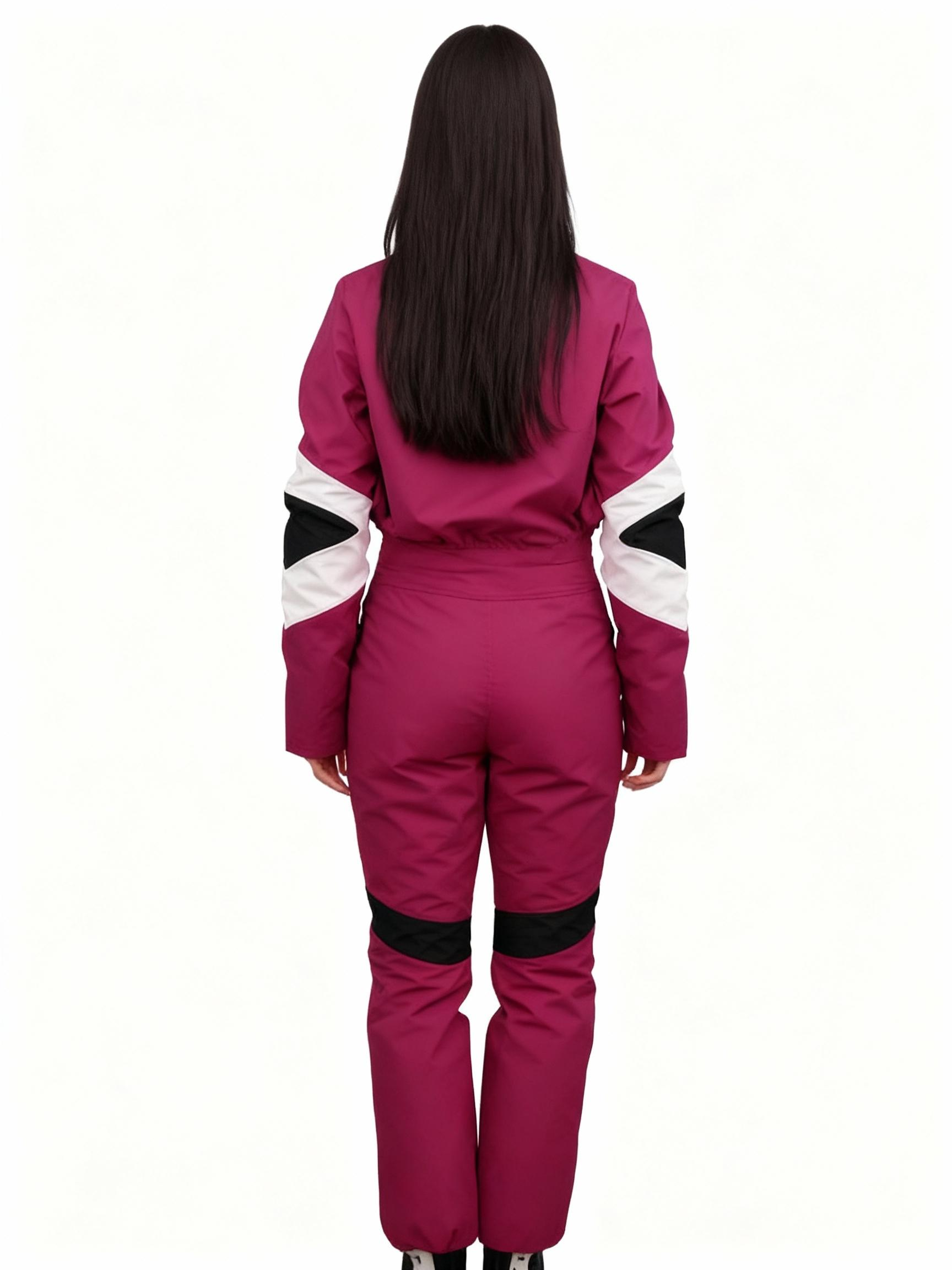 Color Block One-Piece Ski Suit – OEM & Private Label Ready — image 4