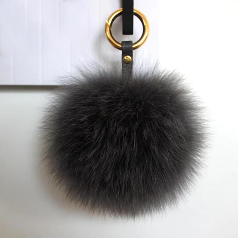 Custom Fox Fur Pompoms -Luxury Hat & Accessory Toppers for OEM/ODM — image 5
