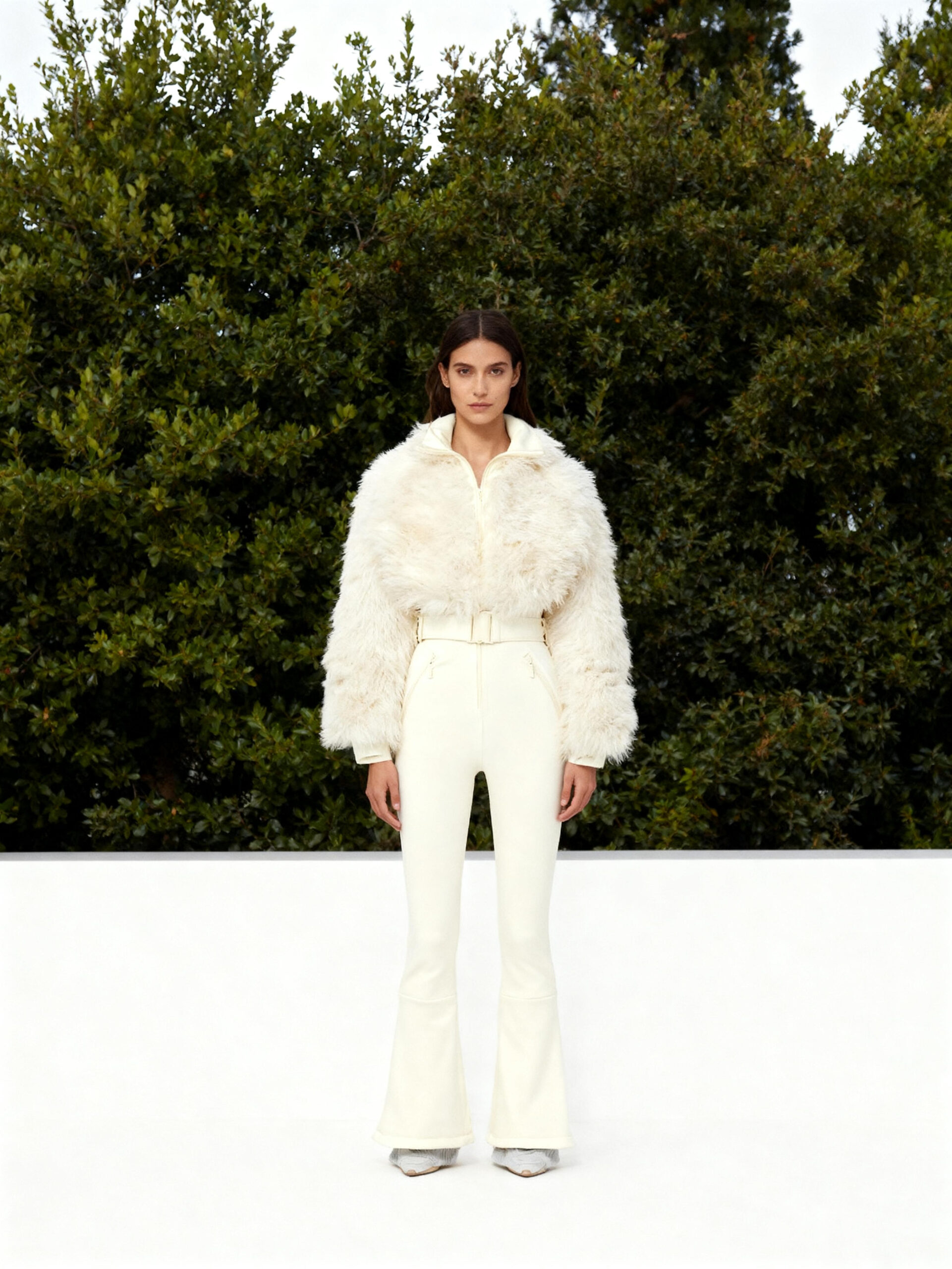 Luxe  Faux Fur Ski Suit – Glamour Meets Alpine Performance — image 4