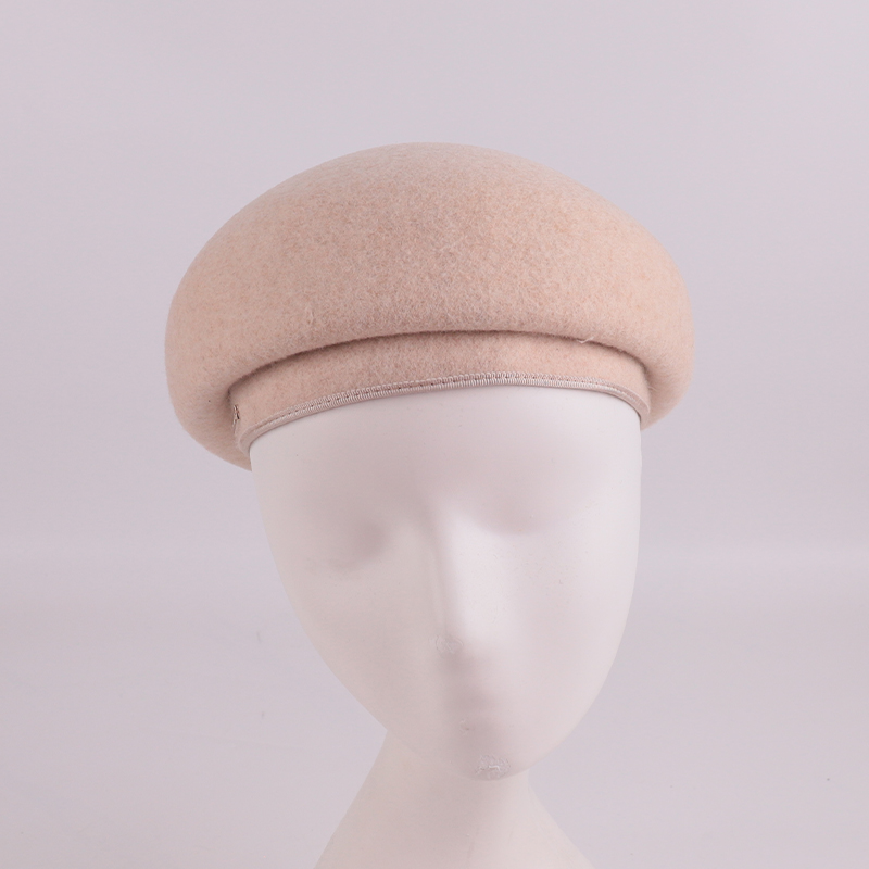 Classic French Wool Beret – Coffee Brown — image 3